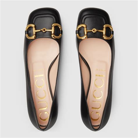 gucci leather heart ballet flat|Gucci ballet flats sale.